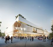 Paris 2024: le projet (non retenu) de Chaix & Morel et CroixmarieBourdon pour l'Arena Porte de la Chapelle