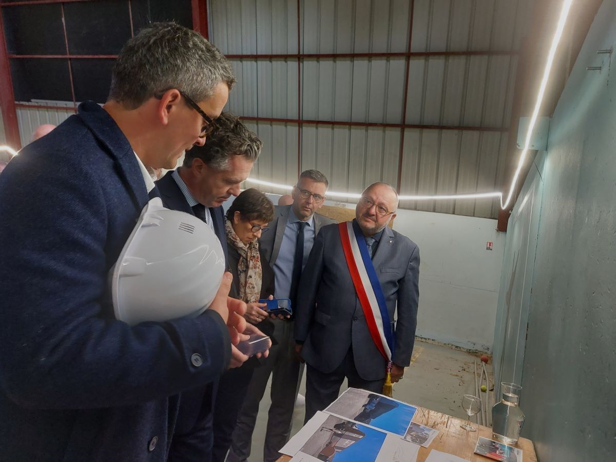 En Touraine, un "bon exemple" d'utilisation du fonds vert présenté au ministre