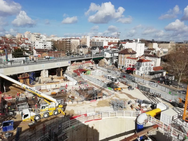 Grand Paris Express : découvrez le chantier de la gare d'Arcueil-Cachan