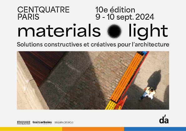 Materials & Light, c'est aujourd'hui et demain au Centquatre