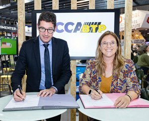 Le CCCA-BTP et l’Alliance HQE-GBC signent un partenariat à Batimat pour conjuguer leurs actions