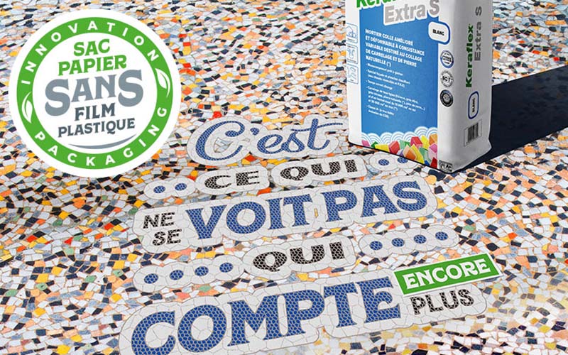 mapei lance un sac papier 100 recyclable sans plastique