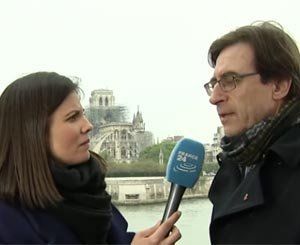 Notre-Dame - Pierre Chomette de l'Unsfa : "L'Architecture n'est jugée que par le temps"