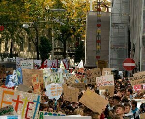 Manifestation à Barcelone contre le tourisme de masse