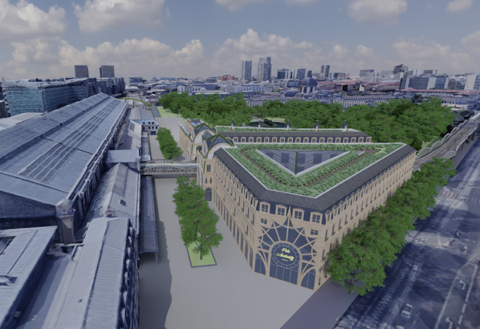 Un projet alternatif pour Austerlitz Gare Rive Gauche à Paris