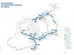 Grand Paris Express : un 18e tunnelier prêt à entrer en action