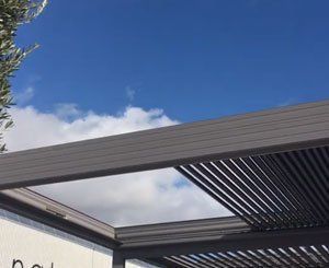 Pergola rétractable en aluminium Wallis&amp;Outdoor®