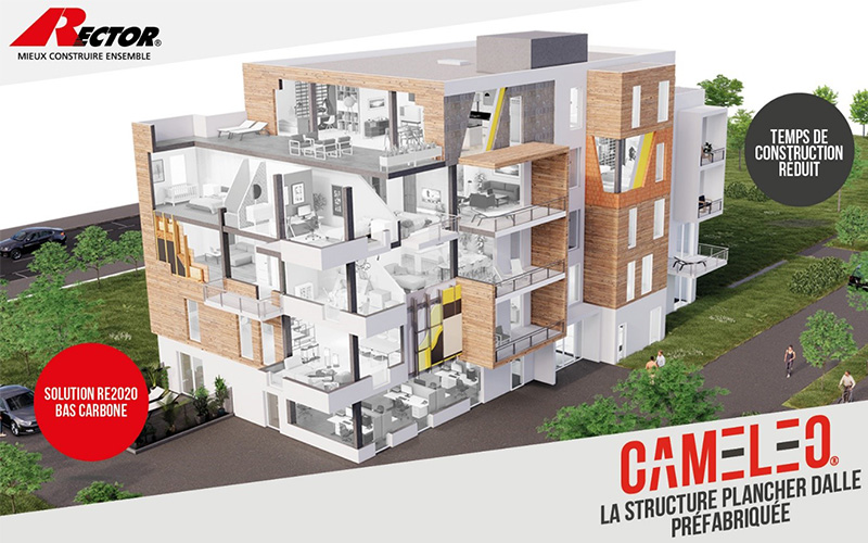 cameleo le systeme plancher dalle modulable et eco responsable