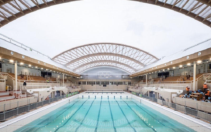 la piscine olympique georges vallerey est pr te pour l avenir