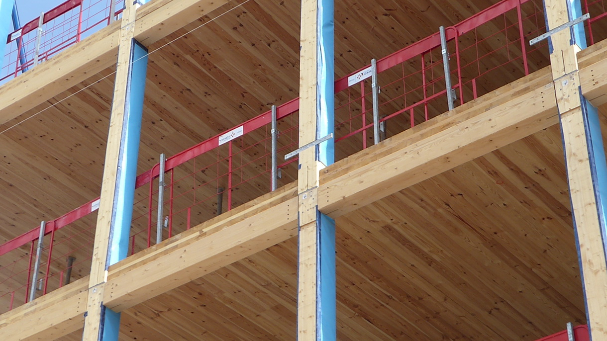 Construire en structure poteau-poutre-dalle facilite les transformations des bâtiments