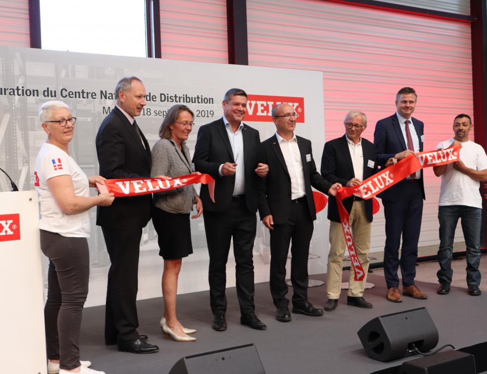 Un unique centre de distribution national pour la marque Velux