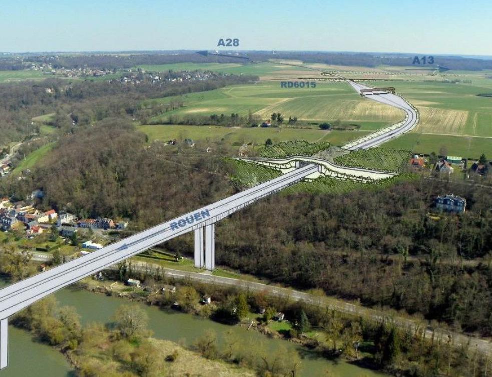 Contournement autoroutier de Rouen: un premier engagement financier du département