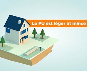 Le PU est léger, mince et performant
