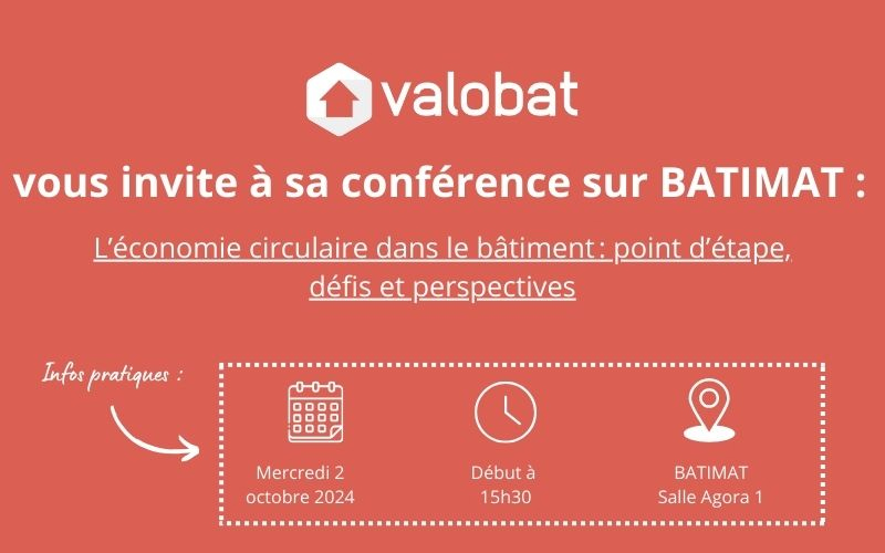 conomie circulaire dans le b timent une conf rence d di e batimat