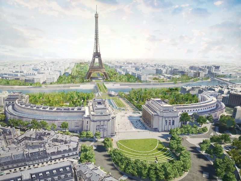 Un nouveau parc de 50 hectares entourera la Tour Eiffel d'ici 2024