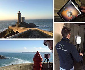 AC Environnement réalise la maquette numérique 3D du phare du Petit Minou en Bretagne