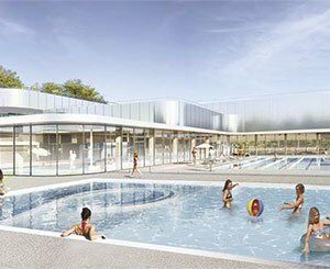 JO2024 : lancement des travaux du Centre aquatique de Marville en Seine-Saint-Denis