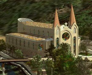 Le chantier d'une église controversée dans l'Ardèche, suspendu en partie pour une une expertise environnementale
