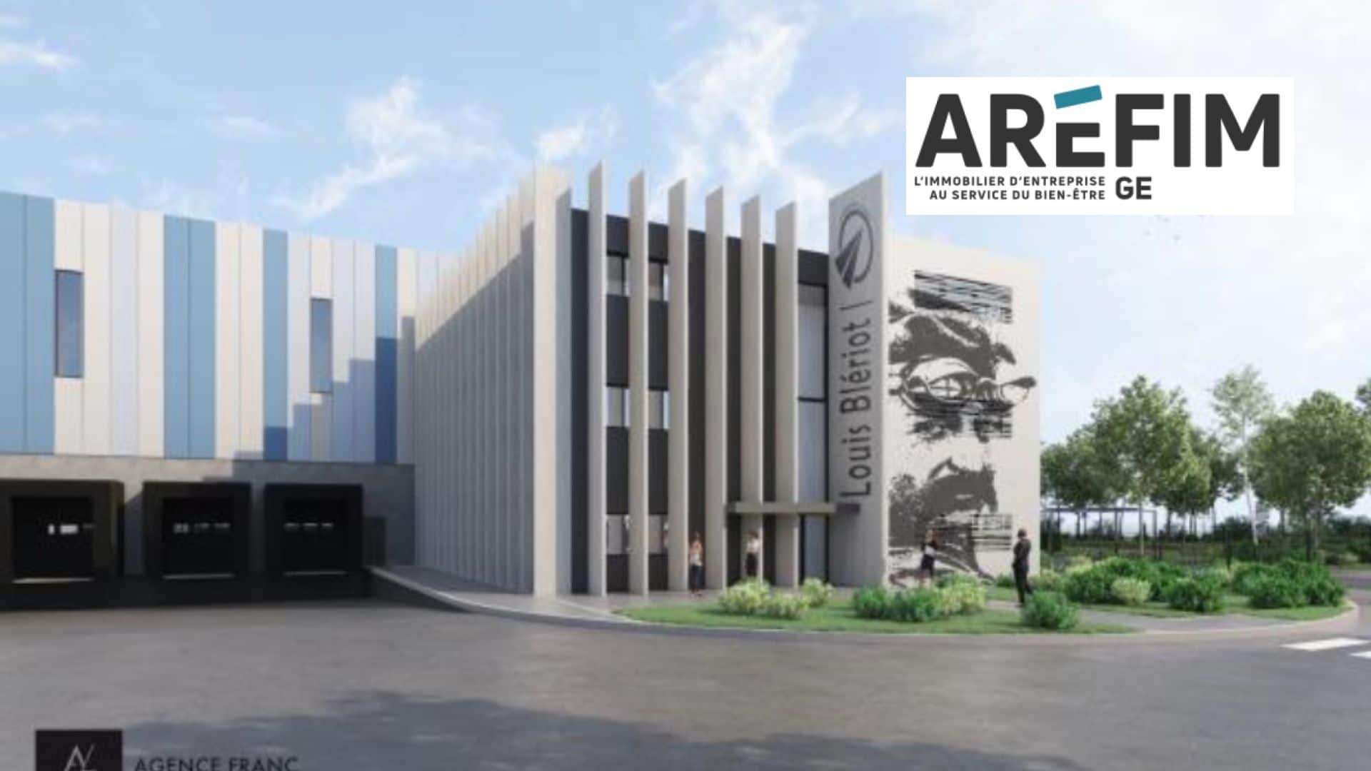 AREFIM GE annonce la signature d’un centre logistique inédit de 50 000 m2 sur Airport Park , un projet ambitieux, fruit d’un travail collaboratif avec la Division Sanitaire Chauffage (DSC) de Saint Gobain France.