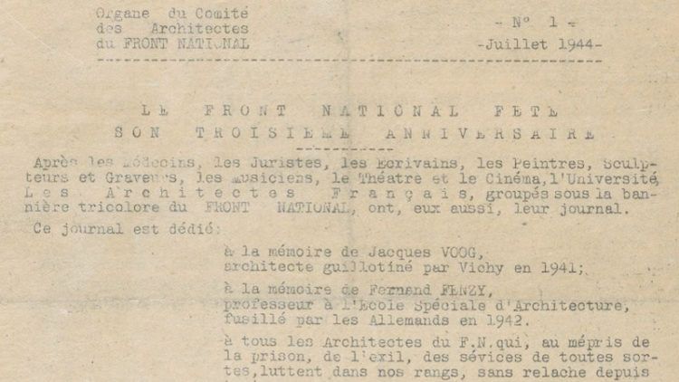 Secrets d’archi : 1941 – 20 architectes français invités par Goebbels en Allemagne