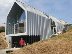 À Vouvray, la première maison bioclimatique en composites est née