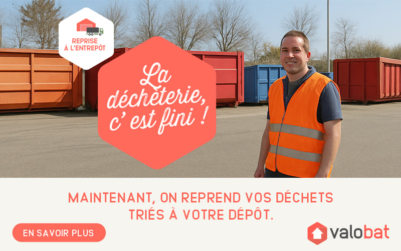 faites reprendre de vos dechets de chantier a votre entrepot