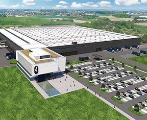 Nouveau centre de distribution européen Van Marcke à Courtrai