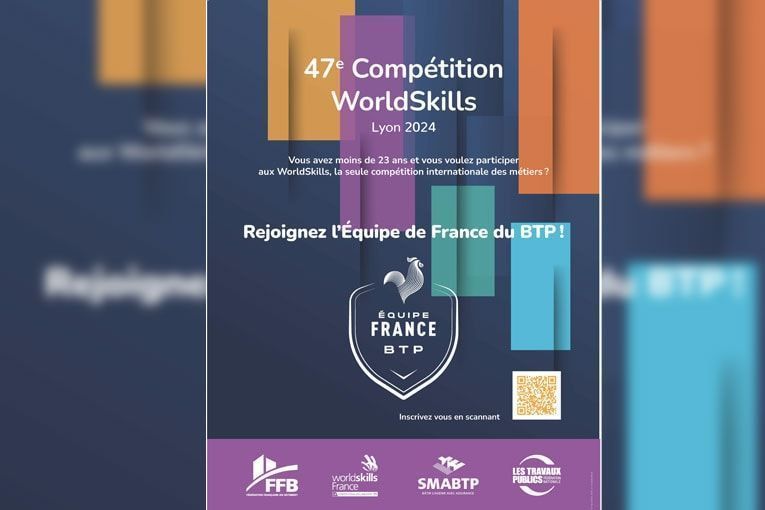 L’équipe de France du BTP débarque pour les WorldSkills 2024