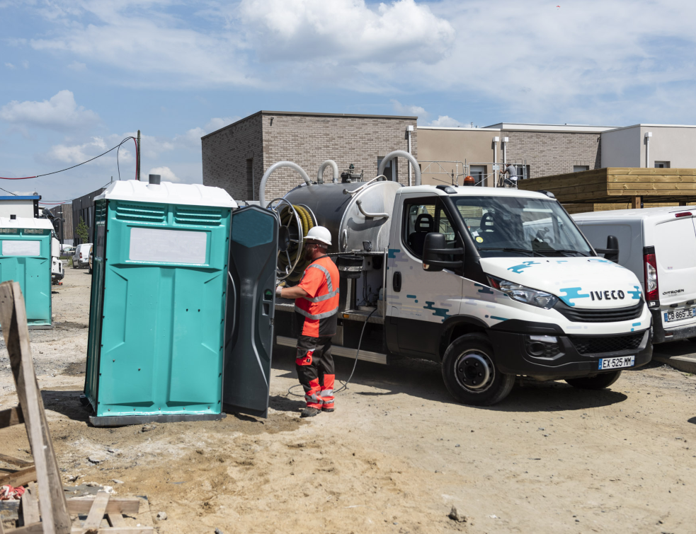 Quelle que soit la durée du chantier, les sanitaires sont obligatoires