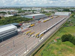 Crossrail : le dépôt ferroviaire de Plumstead a été livré