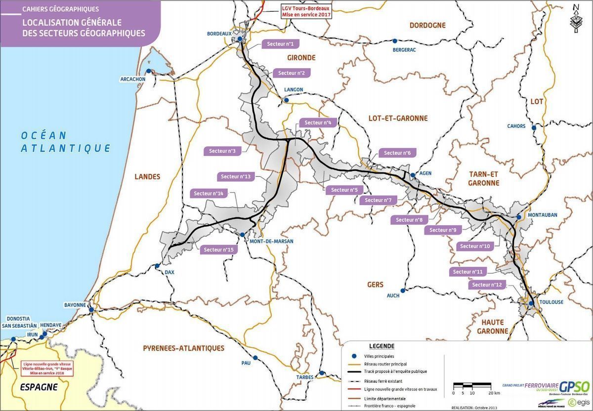 LGV Sud-Ouest: la métropole de Bordeaux vote sa participation au financement