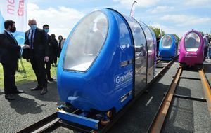 Transports : à Nancy, les capsules Urbanloop établissent un record du monde