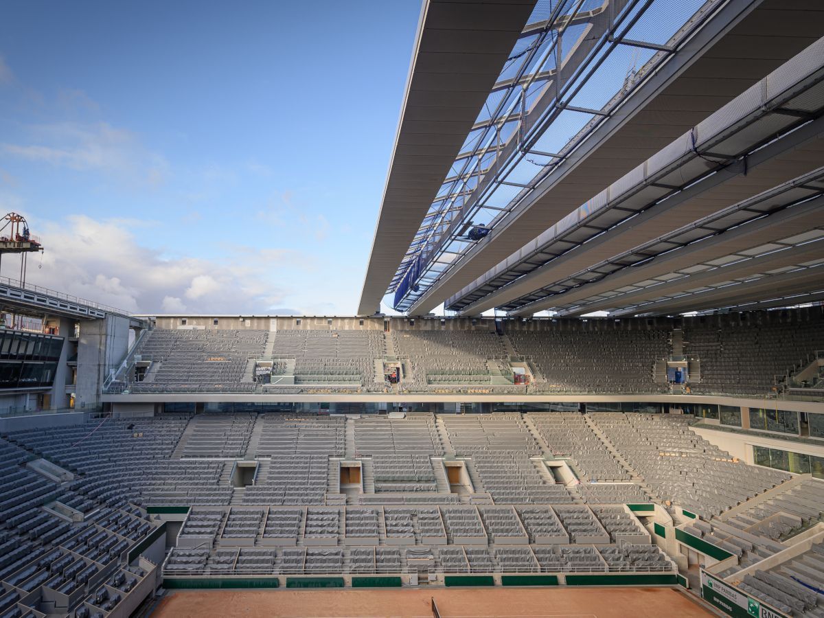 A Roland-Garros, un toit rétractable d'un hectare de surface