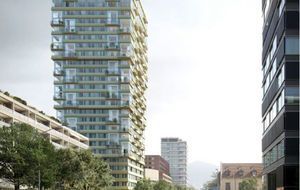 Implenia s'apprête à construire une tour en bois de 80 m