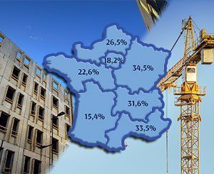 Covid-19 : 5ème météo de la reprise des chantiers par territoire et par secteur