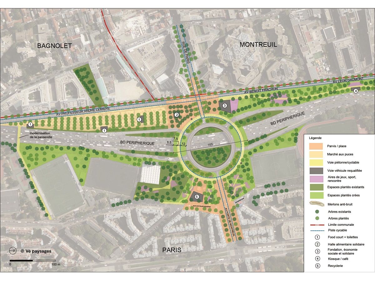 Porte de Montreuil : le plan alternatif contre un projet "anti-nature" et "anti-pauvres"