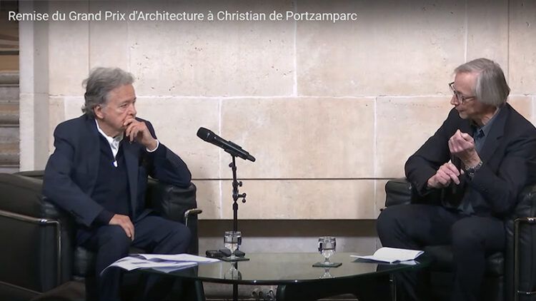 Institut de France : une conversation avec Christian de Portzamparc