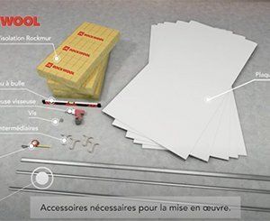 Isolation des murs par l'intérieur avec Rockmur