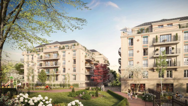 Villa Caliensis, à Chelles, 81 logements en pierre de taille signés A26 BLM