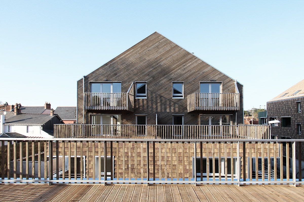 60 logements habillés de bois à Nantes