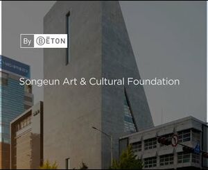 Béton poétique pour la Songeun Art and Cultural Foundation
