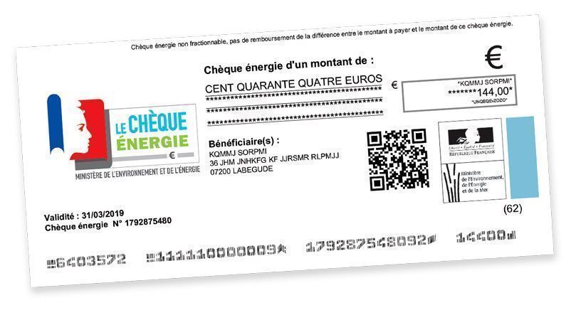 Les chéques énergie arrivent dans les boîtes aux lettres