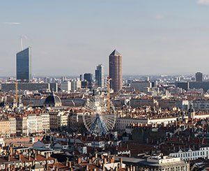 Le marché de l'immobilier de bureau à Lyon au niveau de Milan et Barcelone