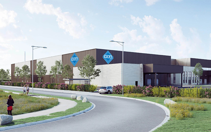 veka france inaugure sa plateforme logistique co responsable sur le grand chalon