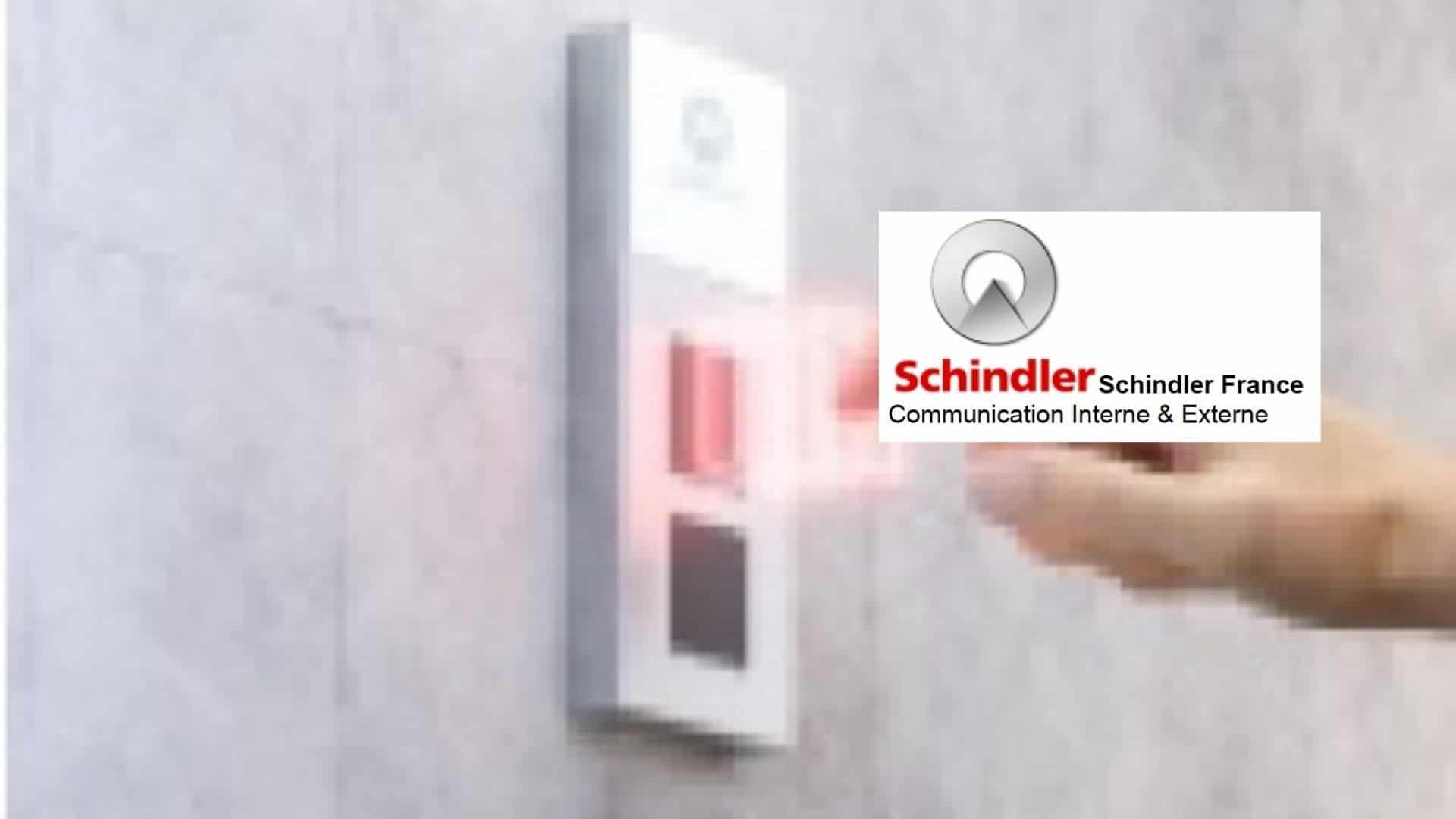 Les ascenseurs connectés de Schindler concilient mobilité sans contact et responsabilité sanitaire