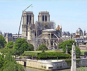 Le général Georgelin appelle à relever collectivement l'immense défi de la restauration de Notre-Dame