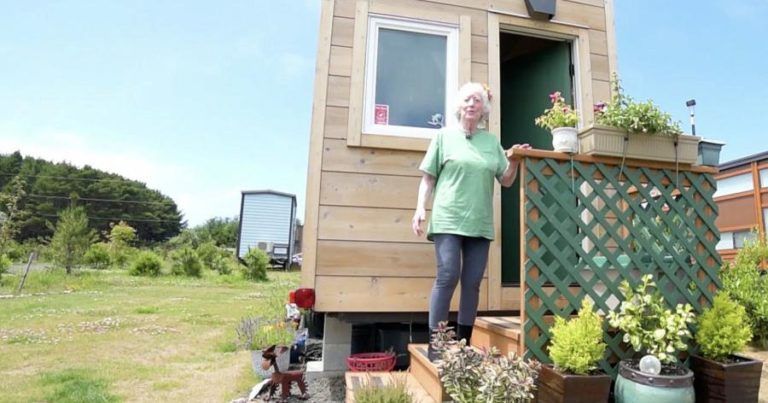 [vidéo] A 77 ans elle vit heureuse en tiny house dans l’Oregon