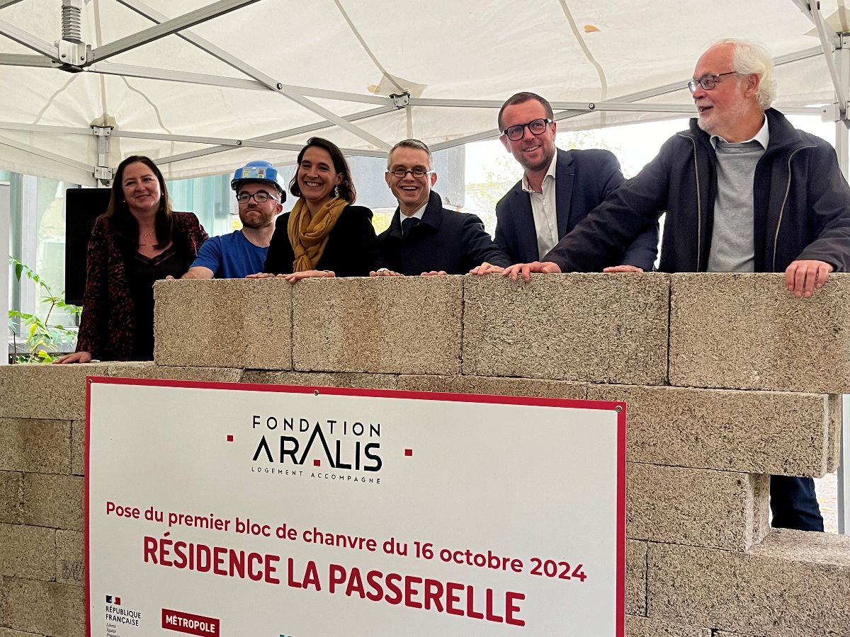 À Villeurbanne, une résidence de 5 étages en blocs de chanvre va voir le jour