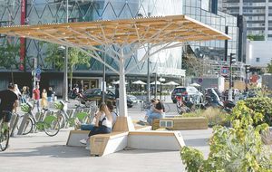 Le mobilier urbain se met au frais