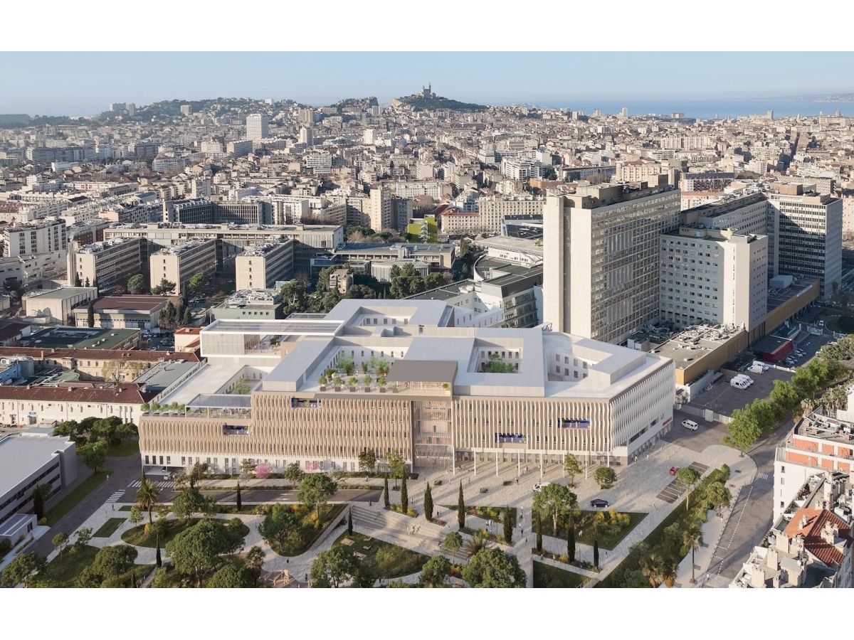 L'hôpital La Timone, à Marseille, va se doter d'un nouveau bâtiment